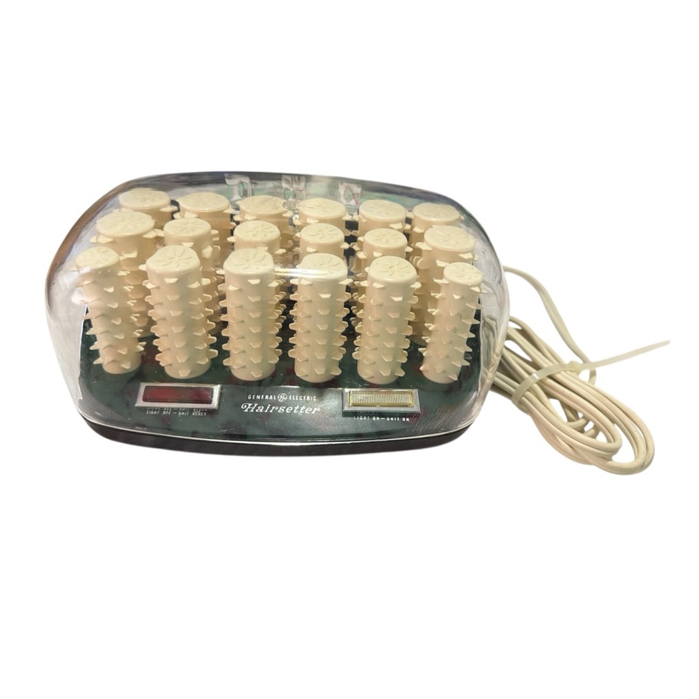 Vintage GE F2HCD1 Hairsetter Hot Roller Curlers